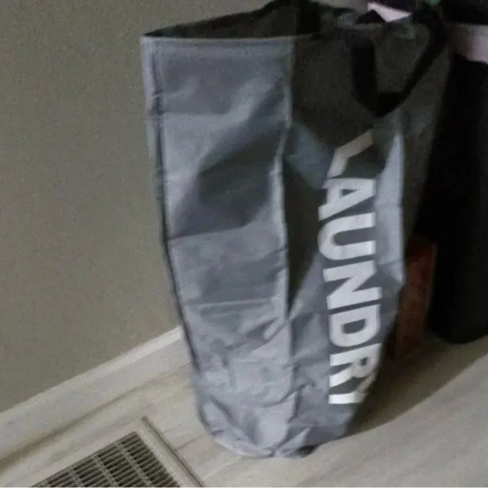 Laundry Hamper Tote Bag - Gray